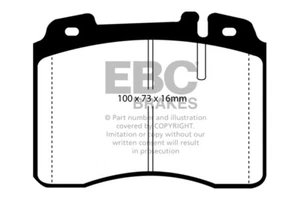 EBC Yellowstuff Front Brake Pads for Mercedes C Class (W202) C36 AMG (94 > 95) - Bild 1 von 1