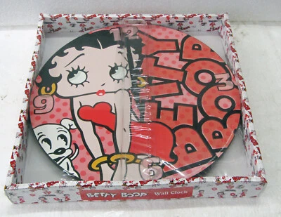 RELÓGIO DE PAREDE BETTY BOOP 13,5" MODELO N°: 10489 - Imagem 1 de 3