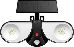 Outdoor Ultra Bright Motion Sensor Solar Security Light 40 LED, IP67, 6500K - Picture 1 of 21
