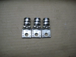 3) 2/0 compression crimp lug connector Blackburn T&B 54157 lot of 3 3 lots avail - Picture 1 of 3