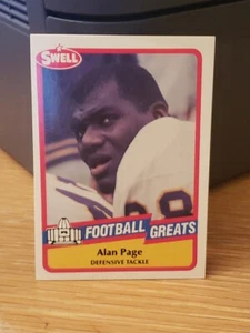 Alan Page 1989 Swell FOOTBALL GREATS Minnesota Vikings MINT CONDITION - Picture 1 of 2