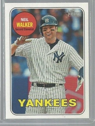  2018 Topps Heritage #708 Neil Walker SP (ref 34411) - Image 1 of 1