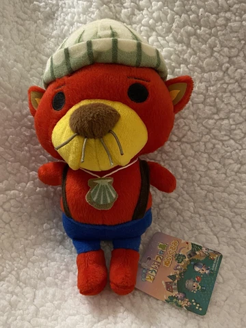 Animal Crossing Wild World Plush 2005 Japan Import Pascal Otter 8” Cover