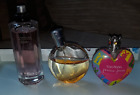 Bundle/Joblott Designer Perfumes inc Vera Wang/Hermes/Goddess Used