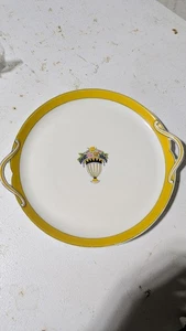 Vintage Haviland Limoges Cake Plate/Dish/Platter Open Handles 10" - Picture 1 of 5
