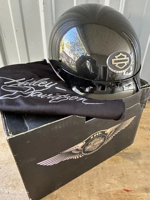 Harley Davidson Women’s 110th Anniversary Half Helmet/110th Size LG - Image 1 of 4