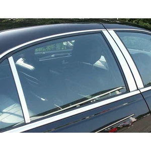 6pc. Luxury FX Chrome Pillar Post Set fit for 1998-2011 Lincoln Town Car - Picture 1 of 4