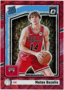 2024-25 Panini Donruss Optic Matas Buzelis Rated Rookie Red Scope #271 Bulls - Bild 1 von 2