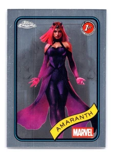Marvel Topps 2025 cromo #99 amaranto primera aplicación. Tarjeta coleccionable MCU - Imagen 1 de 2