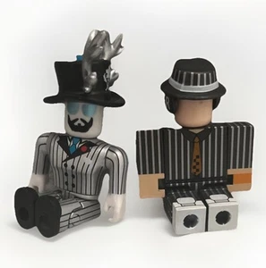 Roblox Jailbreak Collection Action Figure Asimo and striped suit and hat - Picture 1 of 5