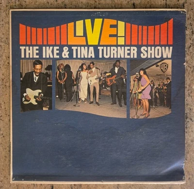 Ike & TINA TURNER LP The Ike & Tina Turner Show Live! TWIST AND SHOUT GOOD TIMES - Image 1 of 4