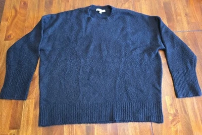 Women's Antonio Melani Solid Black Crew Neck Sweater Size XL Super Cozy - Image 1 of 4