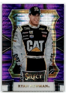 2017 Panini Select #59 Ryan Newman Purple Pulsar Prizms Richard Childress Racing - Picture 1 of 2