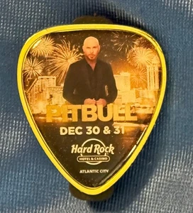 Hard Rock Hotel & Casino Atlantic City Pitbull Silvester Mitarbeiter Pin - Bild 1 von 1