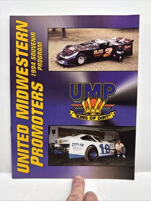 1994 UMP Dirt Racing Souvenir Program - Image 1 of 2