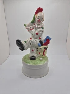 Vintage Keramik Clown Figur Golfen 8" groß - Bild 1 von 9