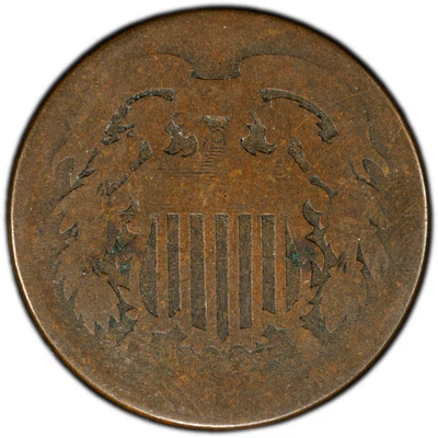 1864 2C Large Motto BN PCGS FR02 Fair lowball straight grade - Image 1 of 2