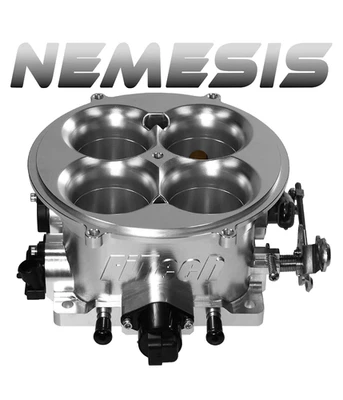 FiTech NEW Nemesis Universal Throttle Body w/ MAP Sensor & 4500 Flange - Изображение 1 из 4