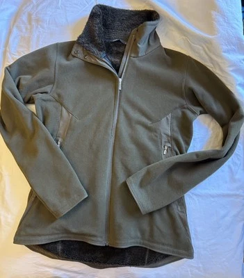 Chaqueta polar Nau para mujer grande - polar marrón  Foto 1 de 4