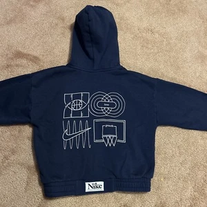 Youth Medium Nike Culture Of Basketball Big Kids Oversized Pullover Hoodie - Picture 1 of 5