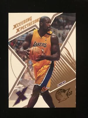 Shaquille O’Neal topps xceeding Xpectations 02/03 Gold. 507/750 - Image 1 of 3