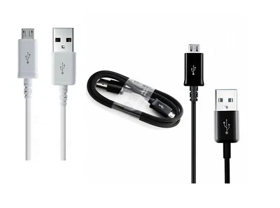 FOR Samsung Galaxy S6 S7 SmartPhones Micro USB Charging Data Sync Charger Cable - Image 1 of 4