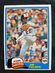 1981 TOPPS #210 JIM PALMER NM-MT BASEBALL CARD - Picture 1 of 1