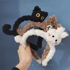 Schwarze Katze Katzen haar reifen Tier-Haarband  Weihnachten Halloween Party