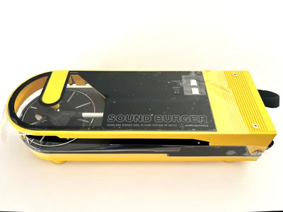 Audio-Technica AT-SB727 Yellow SOUND BURGER Record Player Turntable Audio New - Image 1 of 4