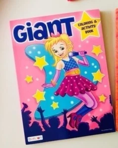 Giant Coloring Activity Books Kids Children Girls Coloring Book - Bild 1 von 4