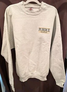 Vintage Purdue Boilermakers Fruit Of The Loom Sweatshirt mit Rundhalsausschnitt XXL USA hergestellt - Bild 1 von 7