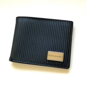 BVLGARI Authentic Leather billfold card case - Picture 1 of 8