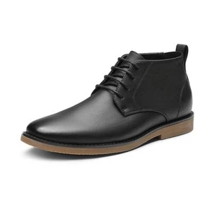 Men's Classic Dress Casual Chukka Boots Lightweight Comfort Breathe Shoes - Picture 1 of 17