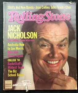 ROLLING STONE Magazine - March 1984 - JACK NICHOLSON / Cher / Joan Collins - Picture 1 of 1
