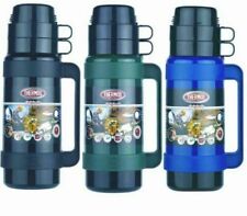 Thermos Mondial Vacuum Flask Black/Green/Blue 0.5/1/1.8 Litre