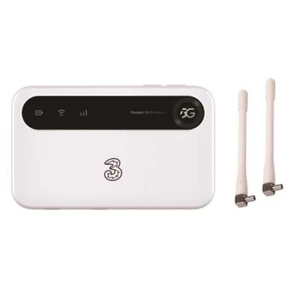 ENTSPERRT ZTE Vodafone U50 5G Mobile WiFi 6 Hotspot 2,63 GBPS + 2 x ANTENNEN - Bild 1 von 4