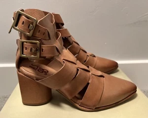 NIB A.S.98 Tan Woven Leather “Therese Booties” Size 38 $385 - Picture 1 of 5