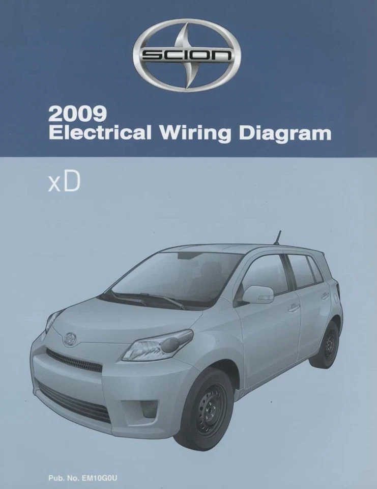 Diagramas de cableado SCION xD 2009 esquemas diseño de fábrica OEM Foto 1 de 1