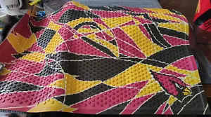 Arizona Cardinals Crumb Rubber 30x19 Rubber Door Mat NFL NEW - Picture 1 of 5