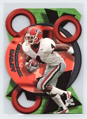 1999 Press Pass #XO3 Champ Bailey X's and O's - Image 1 of 2