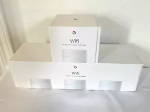 GOOGLE Home Wi-Fi System AC-1304 router mesh dual band confezione da 4 ottima lettura* - Foto 1 di 9