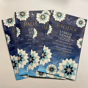 Pacifica Stress Rehab Coconut Caffeine Facial Mask 0.67 oz Lot of 4 - Picture 1 of 1