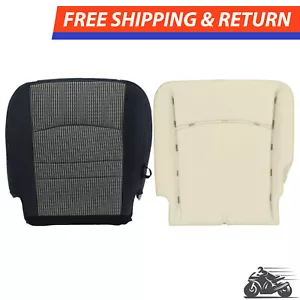 Fits 2009-2012 Dodge Ram 1500 2500 3500 Driver Bottom Seat Cover & Foam Cushion - Picture 1 of 17