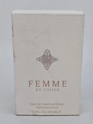 Femme Usher Eau De Parfum Perfume Spray Mujer 3.4 OZ Foto 1 de 4