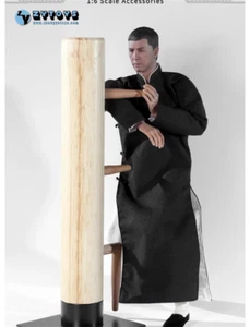 Ip Man Wing Chun Stun Wooden Dummy Kung Fu Strike Pad Metal Base Figure 1/6 28cm - Bild 1 von 7