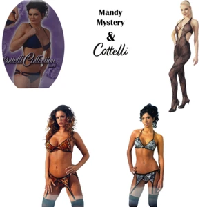 Sexy Kit di Mandy Mystery 2 Set Intimo Lingerie + Catsuit + Bikini Cottelli L/XL - Imagen 1 de 11