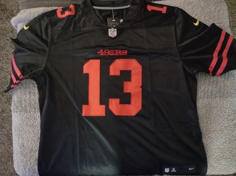 Brand New Brock Purdy Jersey Black  XL Nike NFL BIG SALE! Cover