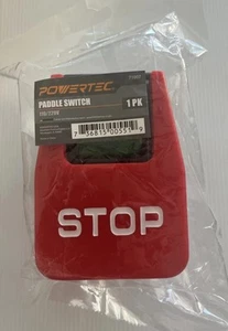 Interruptor de paleta POWERTEC 71007 110 V a 220 V para herramientas eléctricas nuevo/sellado envío gratuito - Imagen 1 de 4