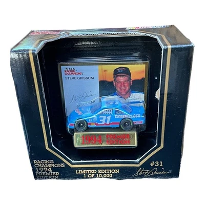 Steve Grissom Channellok Racing Champions NASCAR Premier Edition 1994 #31 - Image 1 of 3
