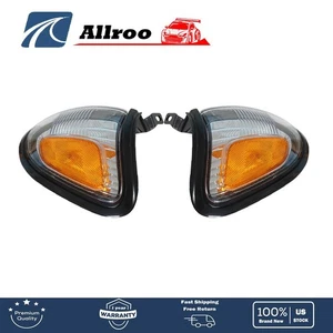 Right+Left Side Turn Signals Lights For 01-04 Toyota Tacoma Pickup Front Bumper - Foto 1 di 7